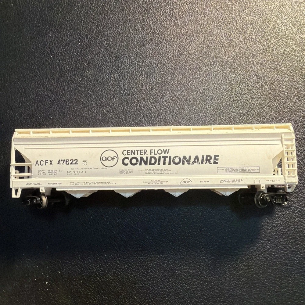 N Scale Bachmann ACF Center Flow Conditionaire Covered Hopper